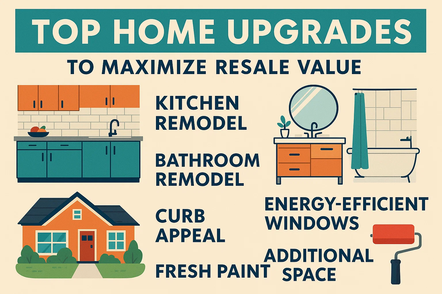 Maximize Resale Value infographic