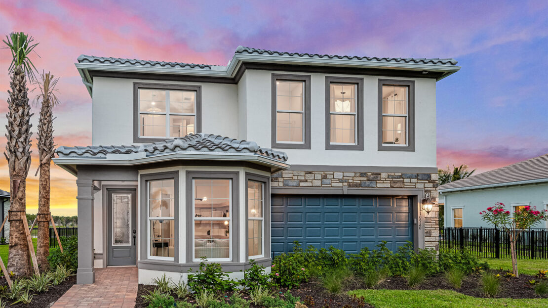Riverwalk Model at Avondale at Avenir Palm Beach Gardens FL