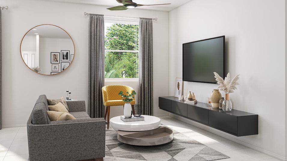 Atrium built by Lennar