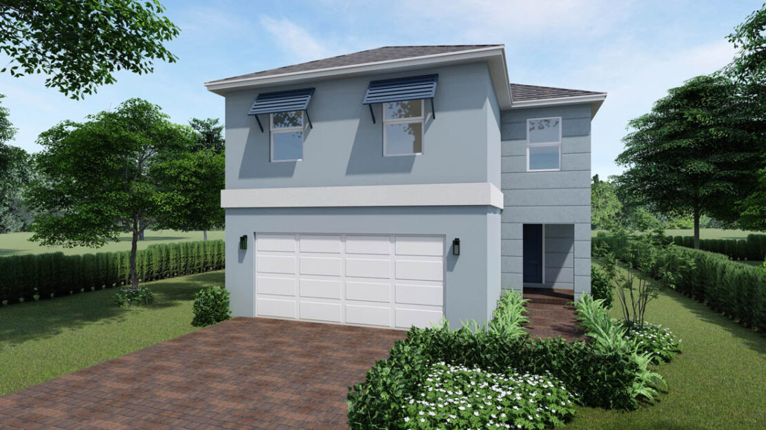 Aisle Single family floorplan