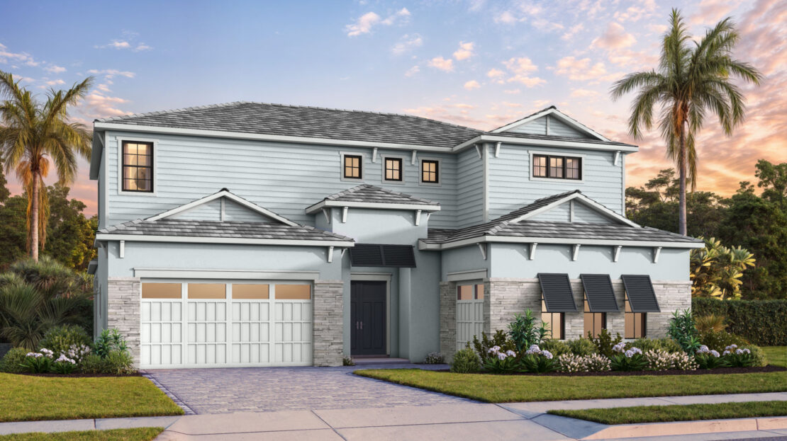 Livingston II Grande Model at Amara Lake Worth FL