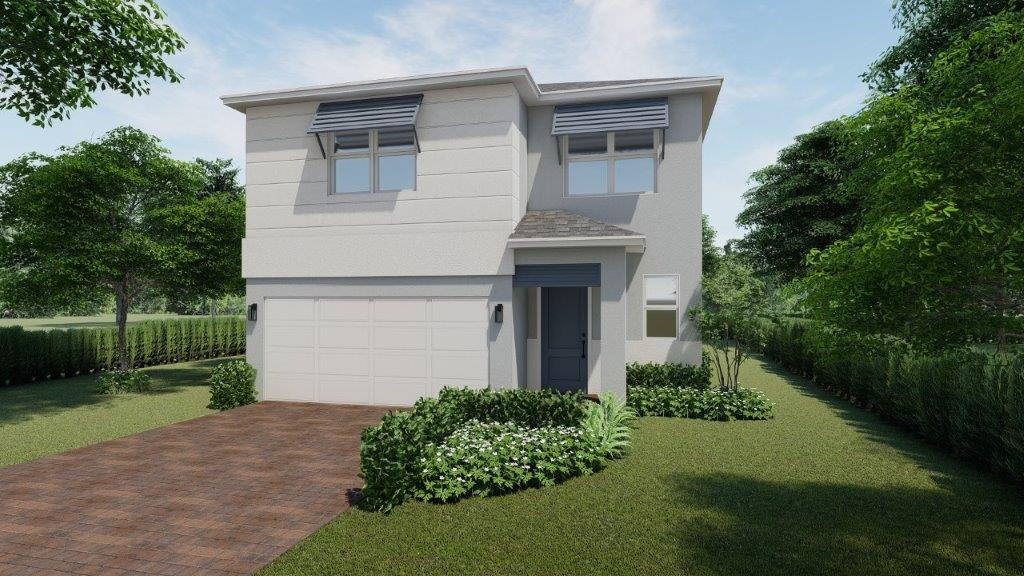 Crosscourt Single family floorplan